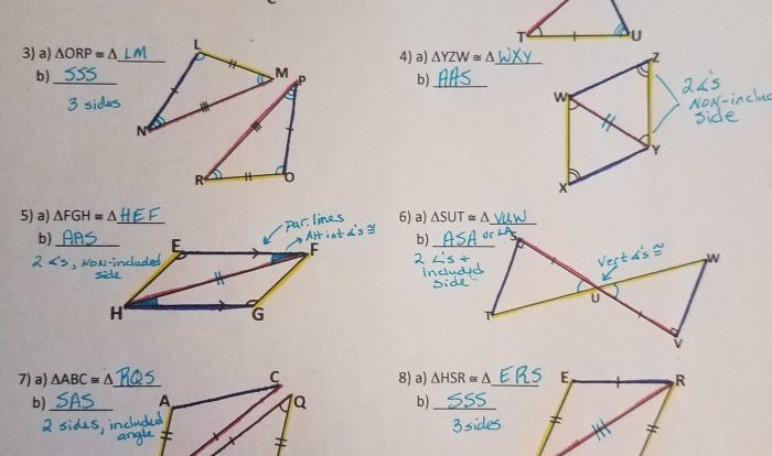 Unit 4 test triangle congruence