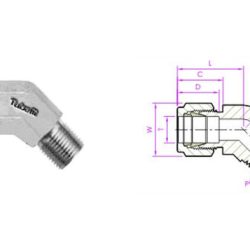 Elbow bsp threaded